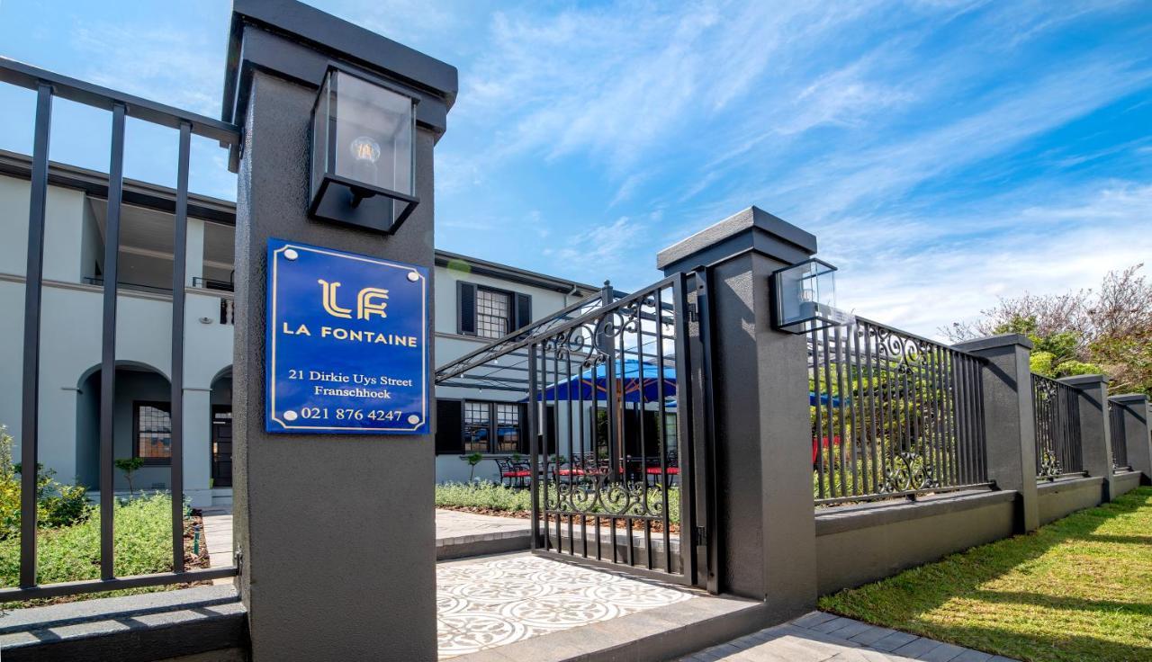 La Fontaine pensión Franschhoek Exterior foto